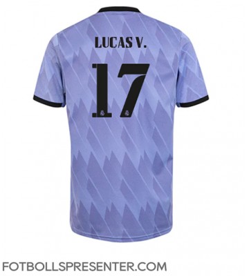 Real Madrid Lucas Vazquez #17 Borta Matchtröja 2022-23 Kortärmad